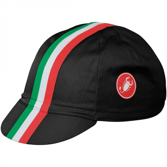 Castelli Pet Retro 2 Cap zwart CASTELLI13046-010
